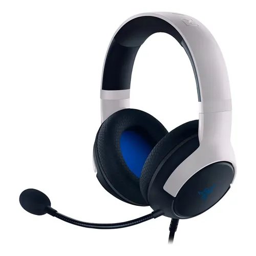 Headset Gamer Razer Kaira Hyperspeed Para Ps5 Sem Fio Branco