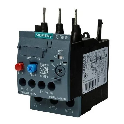 Siemens® Relevador Termomagnético 11-16a  3ru2126-4ab0 