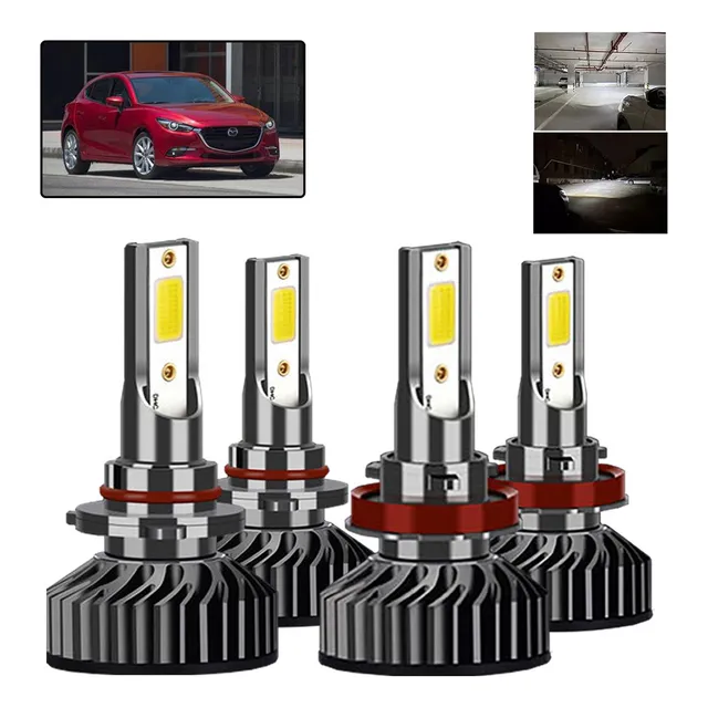 Gcd Compatible Kit De Focos Led 9005 H11 Luz Alta/baja For