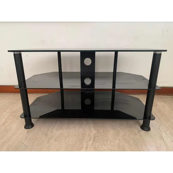 Mesa Para Televisión En Vidrio Templado