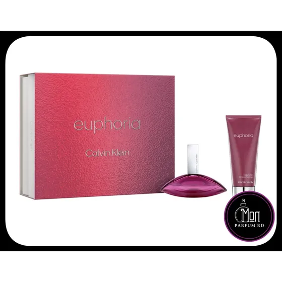Perfume Euphoria By Calvin Klein. Estuche 2 Piezas