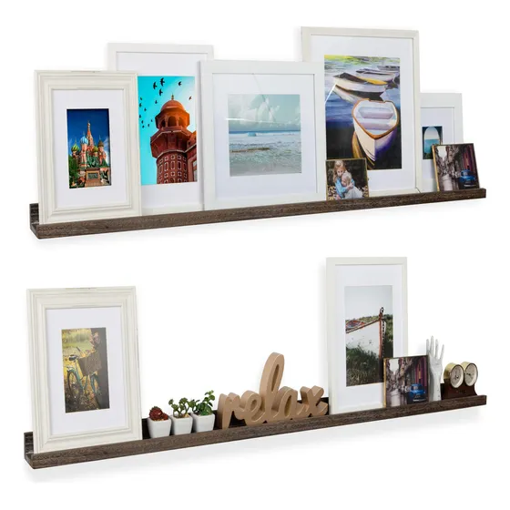 Rustic State Ted Estanteria Pared 2 Tamaño Extralargo 60