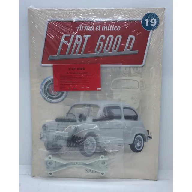 Arma El Mitico Fiat 600 Salvat Nº 19