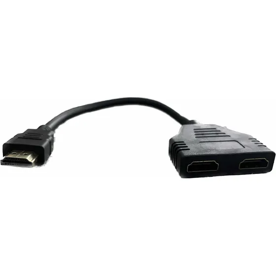 Cable Hub Extensor Splitter Hdmi Macho A X2 Hembra