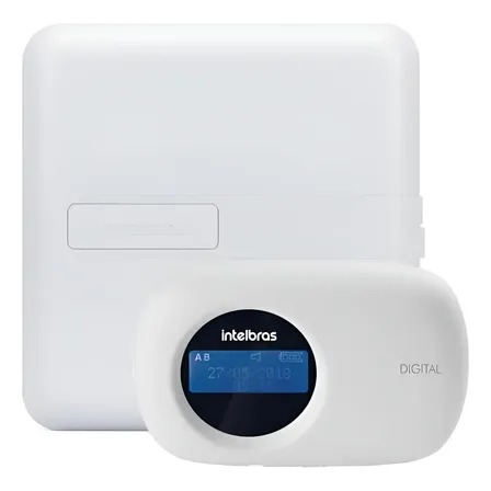 Central De Alarme Intelbras Amt 2018e Smart Monitorada App Branco