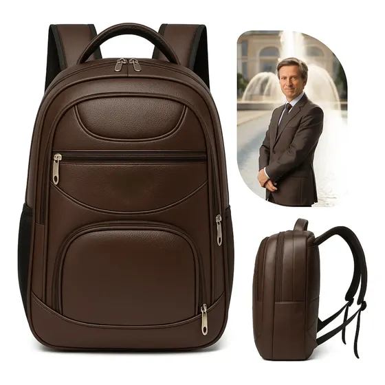 Mochila Masculina Impermeável Faculdade Alça Reforçada