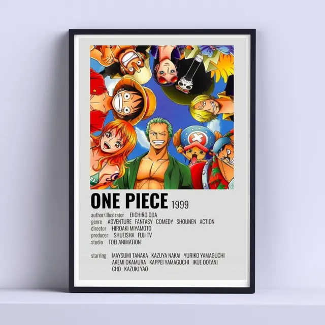 Cuadro Anime One Piece Poster  30x40cm Listo
