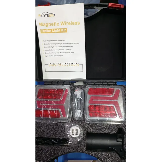 Kit Luces Inalambricas Remolque Carreta Camión Asch