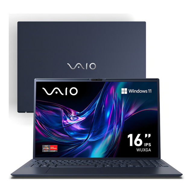 Notebook Vaio Fe16 Amd Ryzen 5-5625u Windows 11 Home 12gb Ram 512gb Ssd Wi-fi 6 Tela 16  I...