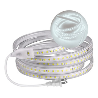 Tira Led Rollo De 10m Luz Blanca O Luz Calida 127v Exterior Tira Led Rollo De 10m Luz Blanca O Luz Calida 127v Exterior