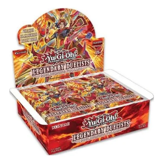 Yugioh Legendary Duelists Soulburning Volcano Inglés