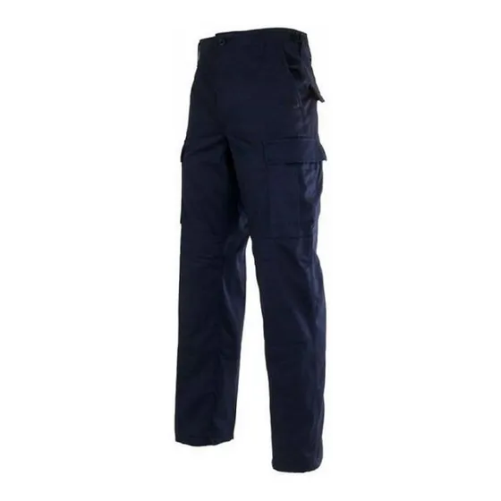 Pantalón De Combate Rip Stop Azul Marino
