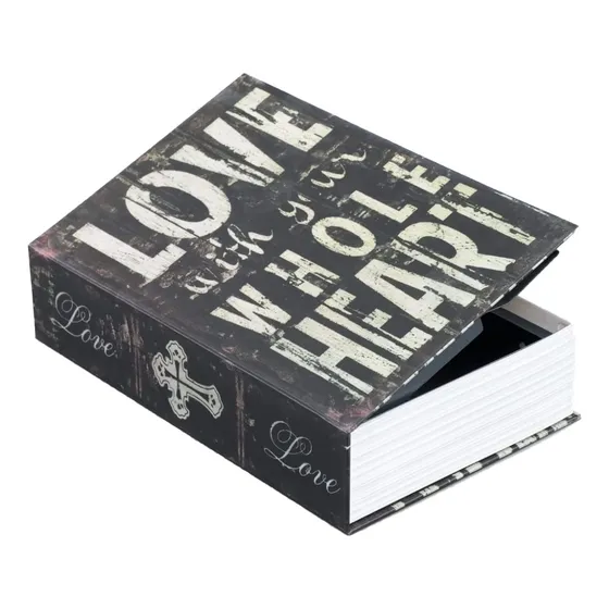 Caja Fuerte Con Forma De Libro