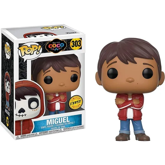 Funko Pop Nuevo Vinilo 10cm Disney Pixar Coco Chase Miguel