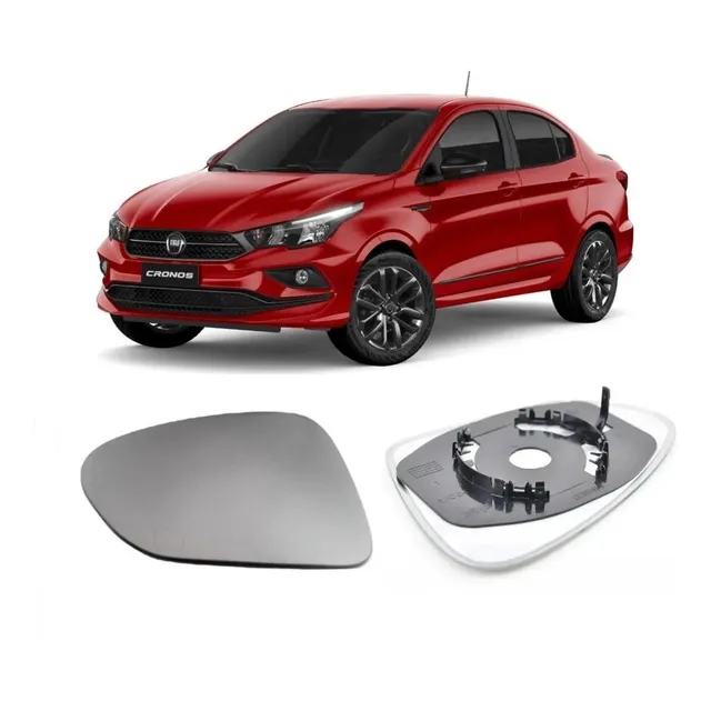 Vidrio De Espejo Original Ftm Con Base Fiat Argo Cronos  
