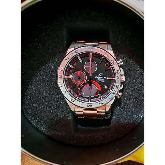 Reloj Casio Edifice Super Slim Red Original