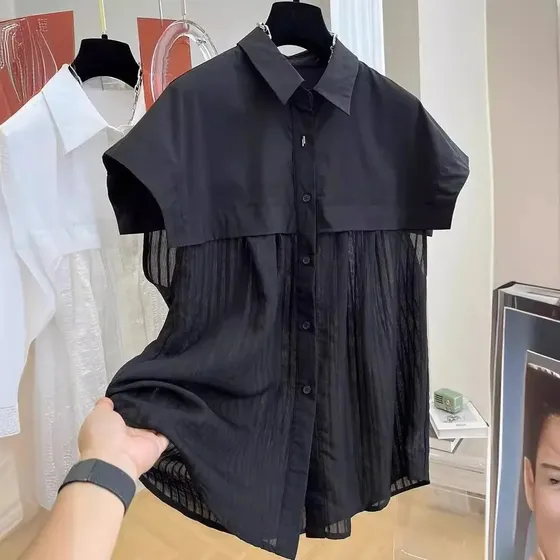 Ropa De Verano Para Mujer De Talla Grande, Nueva Coreana, Ja