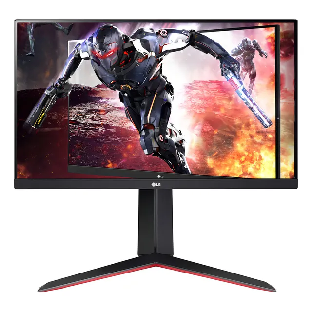Monitor Gamer LG 24GN65R-B con pantalla de 23.8" 144Hz 220V y resolución Full HD