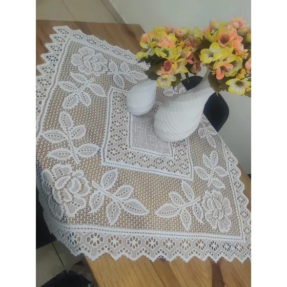 Toalha De Fogão, Centro De Mesa Renda 80cm X 80cm