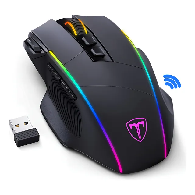 Mouse Inalámbrico Gamer Mac 10000 Dpi Juego Ergonómico Botón