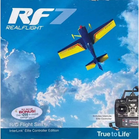 Rf7 Realflight R/c Flight Sim Interlink Elite Radio