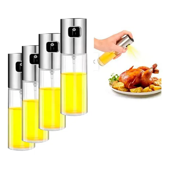 Aceitera En Spray Para Aceite Pulverizador Rociador 4 Unidad