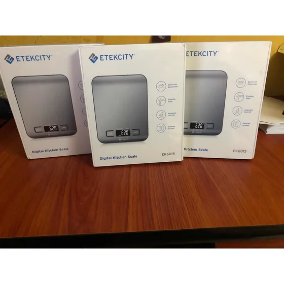 Balanza Gramera Etekcity De Acero Inox 18 Vrd