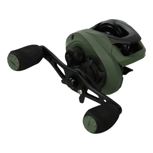Reel Rotativo Okuma Ceymar Odt 5+1 Rulemanes Magnético Color Verde Lado De La Manija Derecho