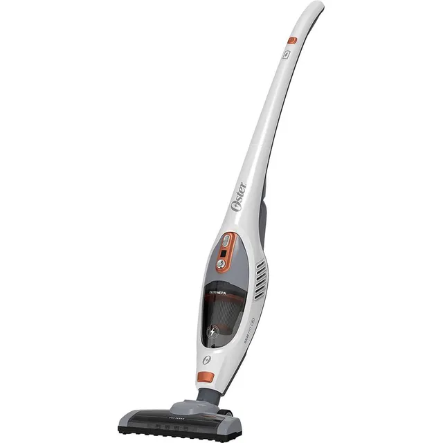 Aspirador Pó Vertical Sem Fio Oster White Duo Clean 2 Em 1 Cor Branco Bateria