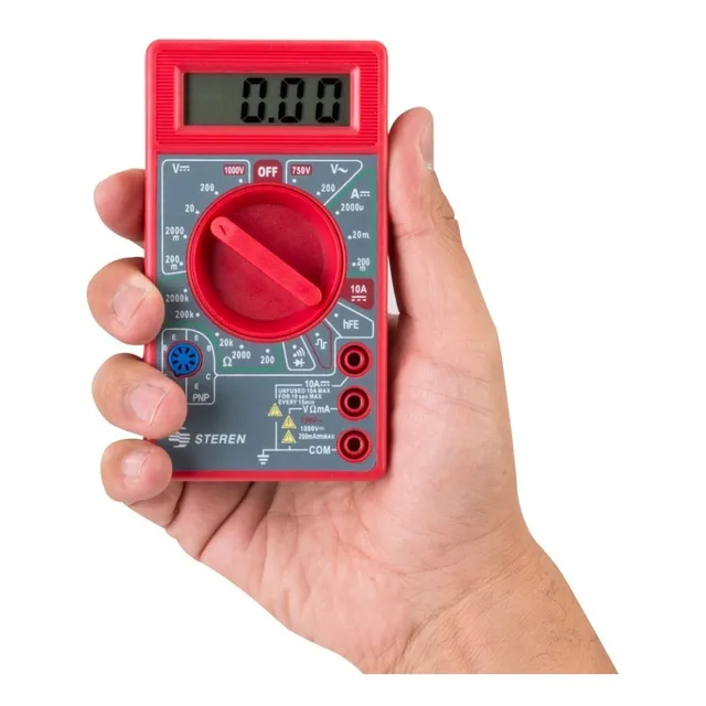 Multimetro Digital Compacto Economico Steren Mul-005
