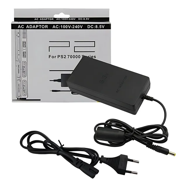 Cable De Corriente Para Ps2 Adaptador Transformador