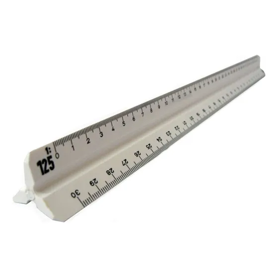 Escalímetro Triangular 30cm Con Funda Térmica