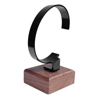 Estante De Exhibición Del Brazalete De La Pulsera De Negro Estante De Exhibición Del Brazalete De La Pulsera De Negro