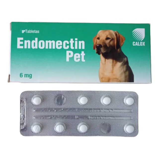 Ivermectina Perros Sobre 6 Mg X 8 Tb - Endomectin Pet