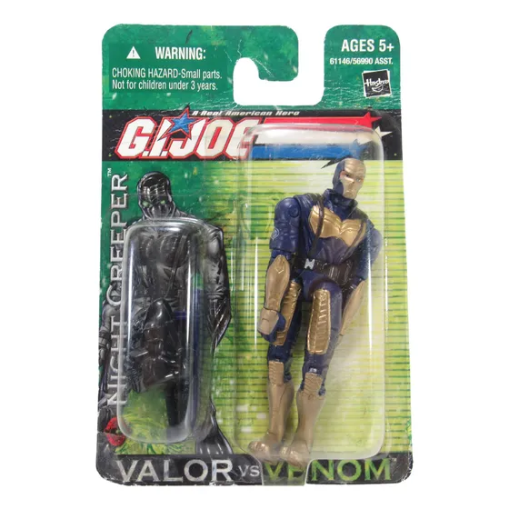 Gi Joe Valor Vs Venom Nigth Creeper 2004 Lacrado Meduzacomis