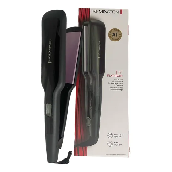Plancha De Cabello Remington Flat Iron Gruesa 450°f Original