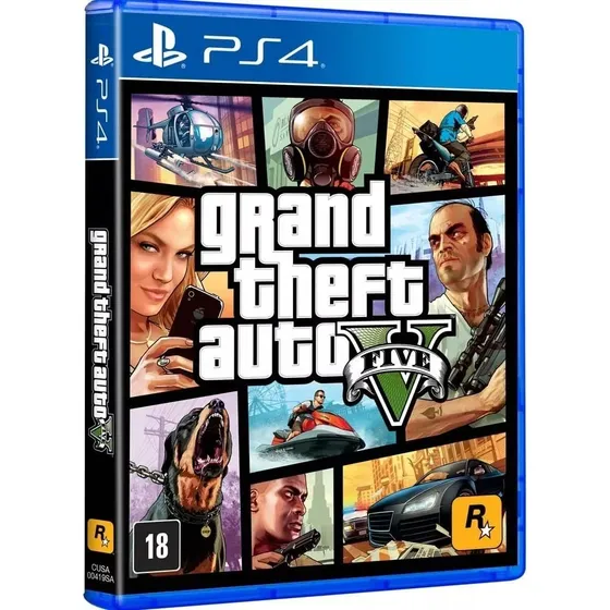 Gta 5 Playstation 4 Mídia Física