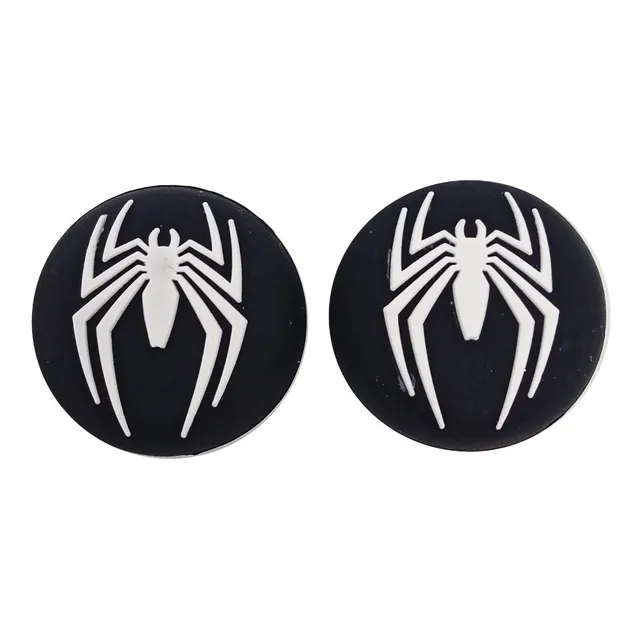 Gomitas De Spiderman Negro Para Joystick De Ps3 Ps4 Xbox