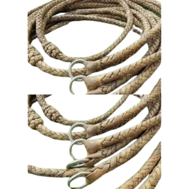 Riendas De Cuero Para Caballos De Coleo 