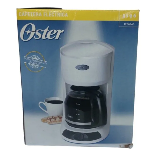 Cafetera Oster 12 Tazas Con Filtro Permanente