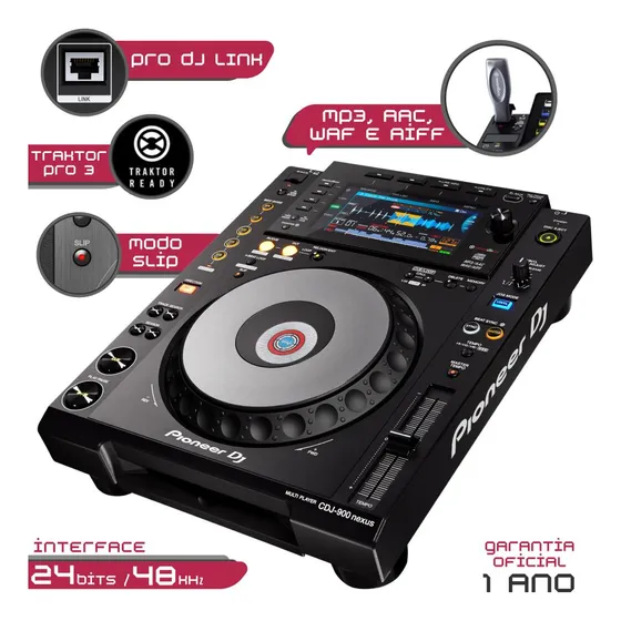 Player Dj Cdj 900 Nexus Pioneer Dj Com Recordbox
