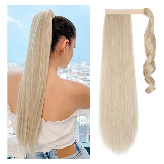 Coleta Postiza Cabello Lacio Caballo Natural Extensiones
