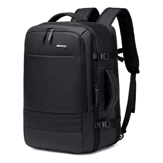 Mochila Golden Wolf Gb00709 Expandible Viaje Laptop Negro