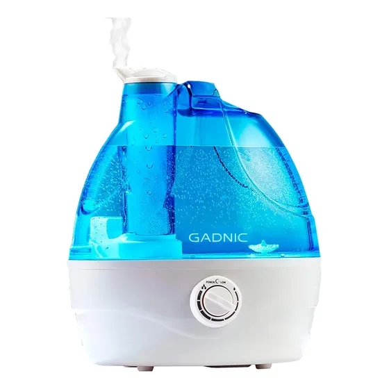 Humidificador Silencioso Gadnic 2.2 Litros Difusor Ultrasonico Hasta 24 Horas Boquilla 360 Apagado Automatico