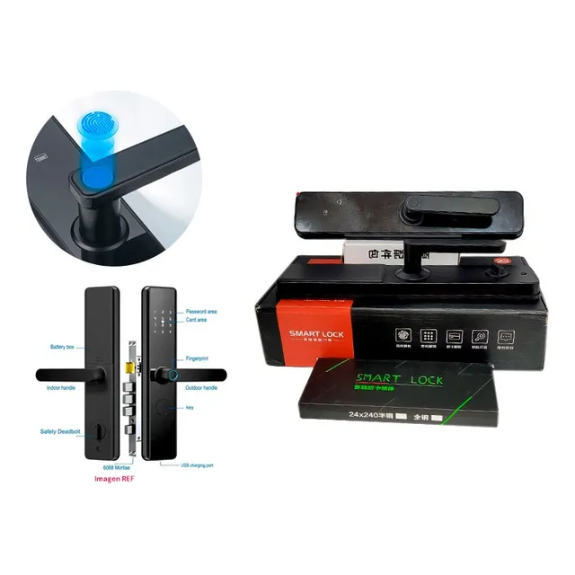 Cerradura Inteligente Digital Smart Lock De Seguridad Huella