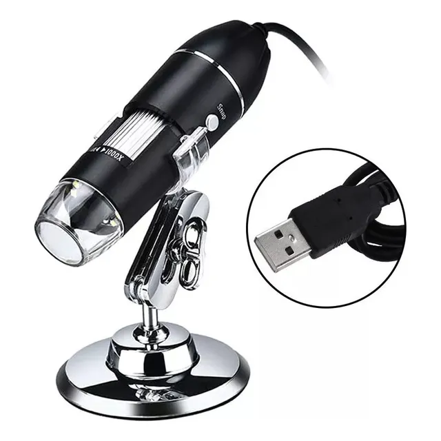 Camara Microscopio Usb Electronico Digital 1600x Cmos Cn