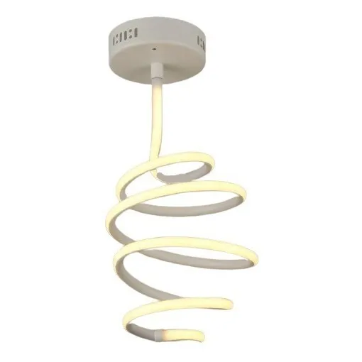 Lampara Techo Led Caracola 46w 3000k 21x47cm Metal Maxiluz