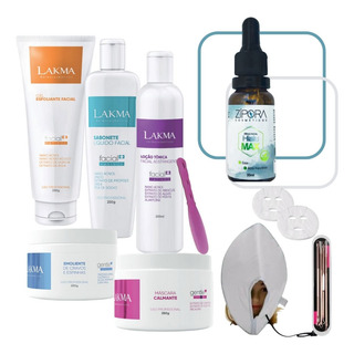 Kit Limpeza Pele Profissional Completo Lakma - HialurĂŽnico Kit Limpeza Pele Profissional Completo Lakma - HialurĂŽnico