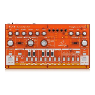 Sintetizador Behringer Td-3-tg Naranja Analógico De 16 Voces Sintetizador Behringer Td-3-tg Naranja Analógico De 16 Voces