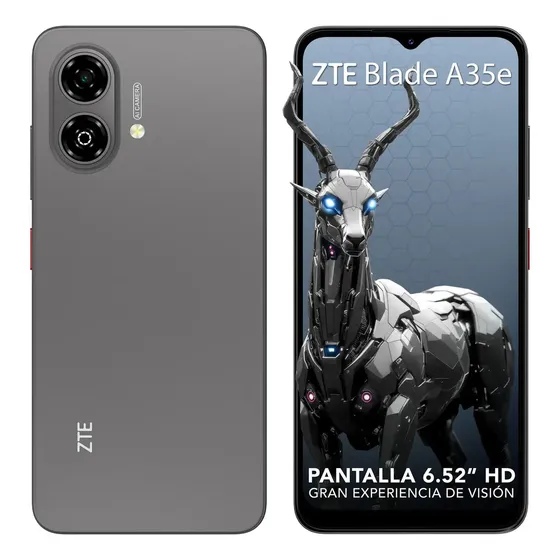 Zte Smartphone Blade A35e 6.52 64 Gb Gris Gris | Cuotas sin interés
